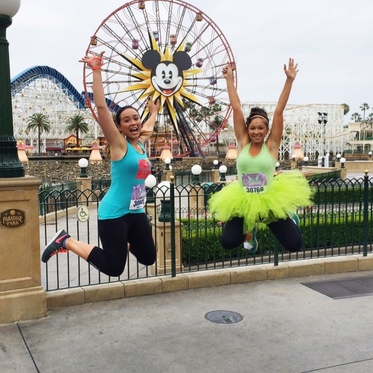 Tinkerbell 10K Jumping Photo